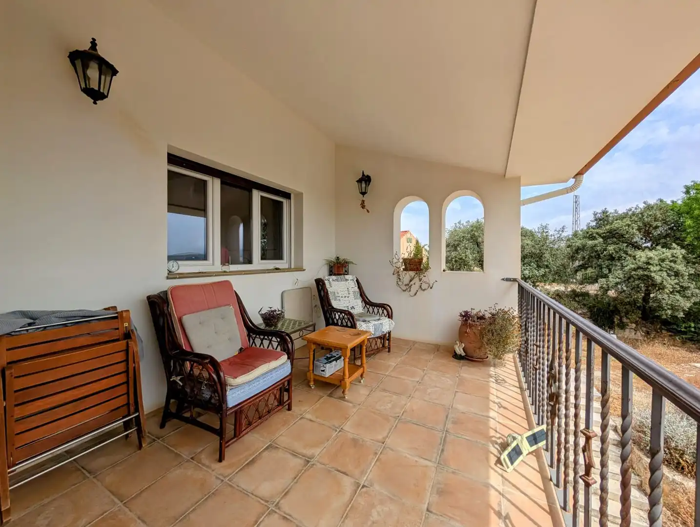 Terrassa de Casa o xalet en venda en Loja amb Calefacció, Jardí privat i Terrassa