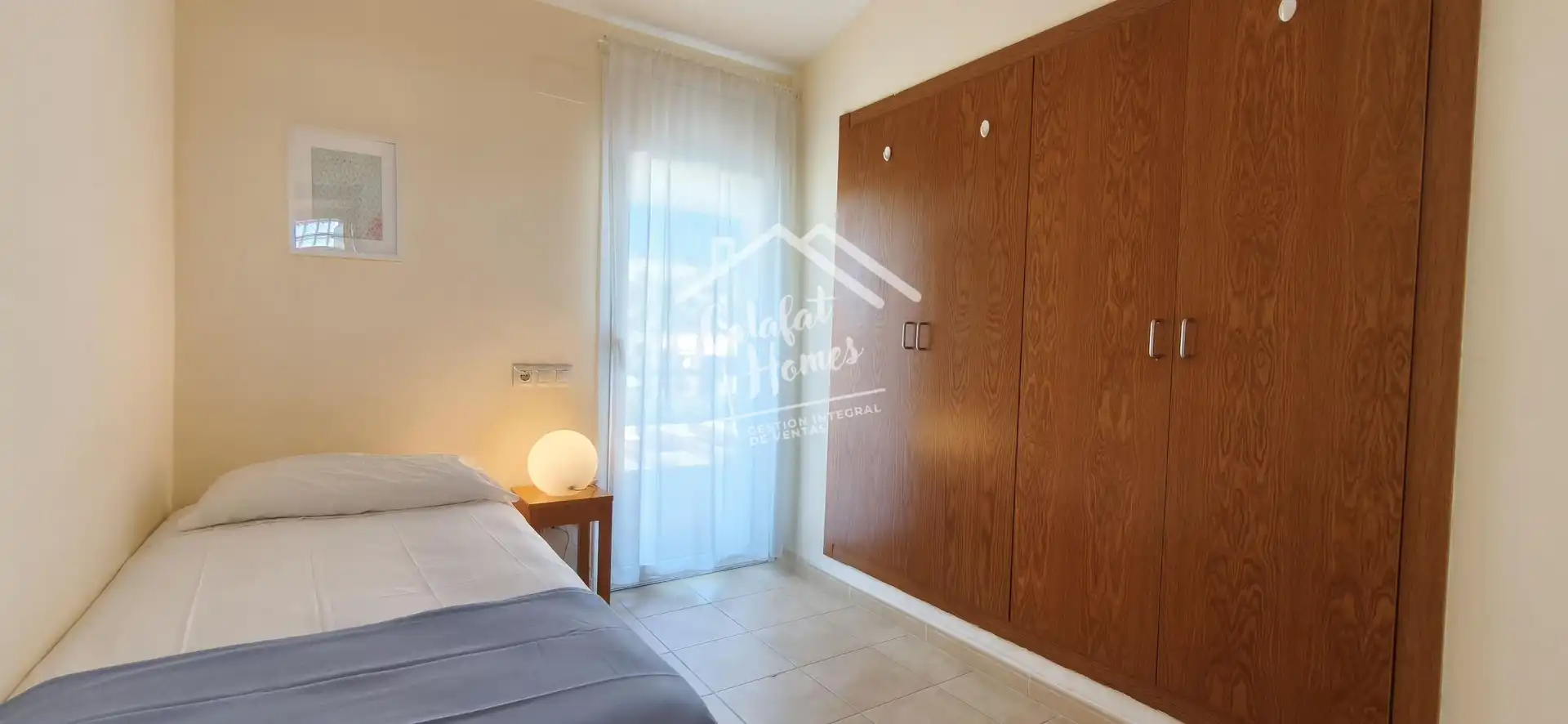 Schlafzimmer von Wohnung zum Verkauf in L'Ametlla de Mar  mit Klimaanlage, Terrasse und Waschmaschine