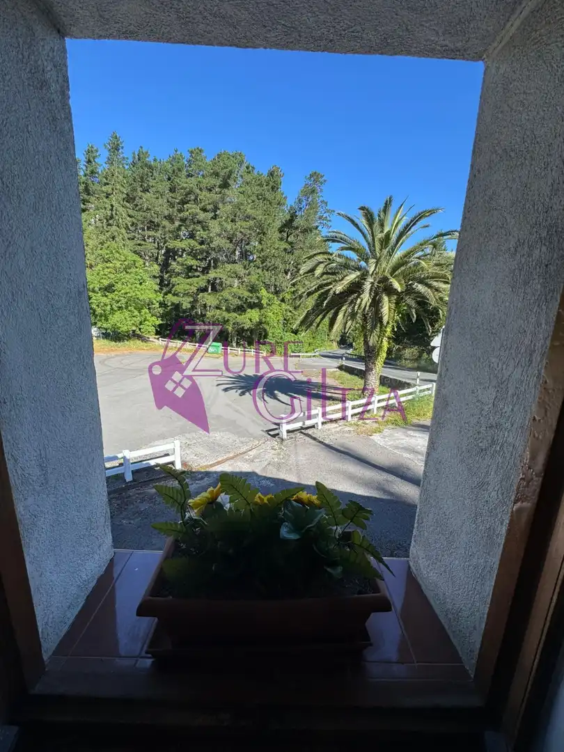 Vista exterior de Finca rústica en venta en Mañaria con Calefacción y Amueblado