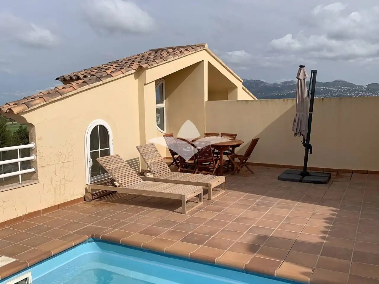 Terrace of Attic for sale in Oliva  with Air Conditioner, Parquet flooring and Terrace
