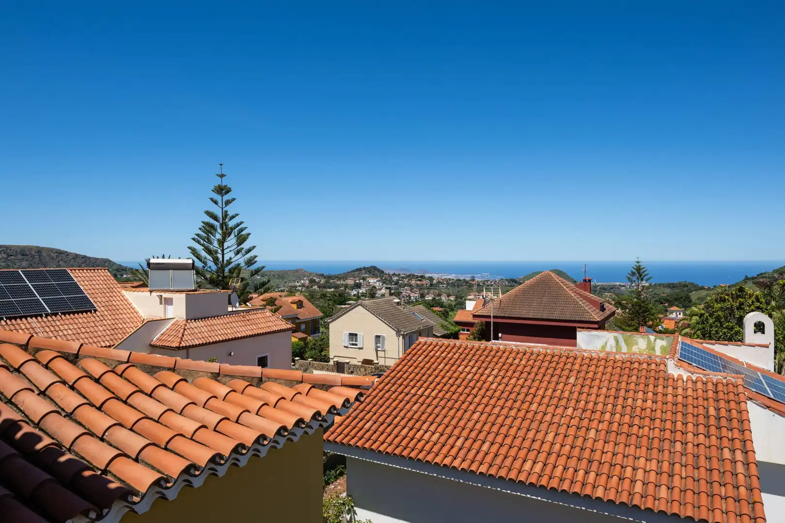 Vista exterior de Casa o chalet en venta en Santa Brígida con Jardín privado, Terraza y Trastero
