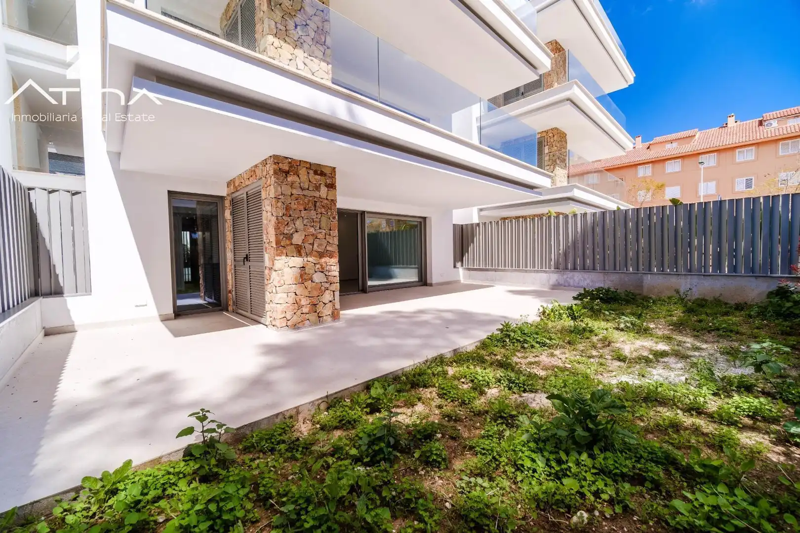 Vista exterior de Planta baja en venta en Jávea / Xàbia con Aire acondicionado, Jardín privado y Terraza