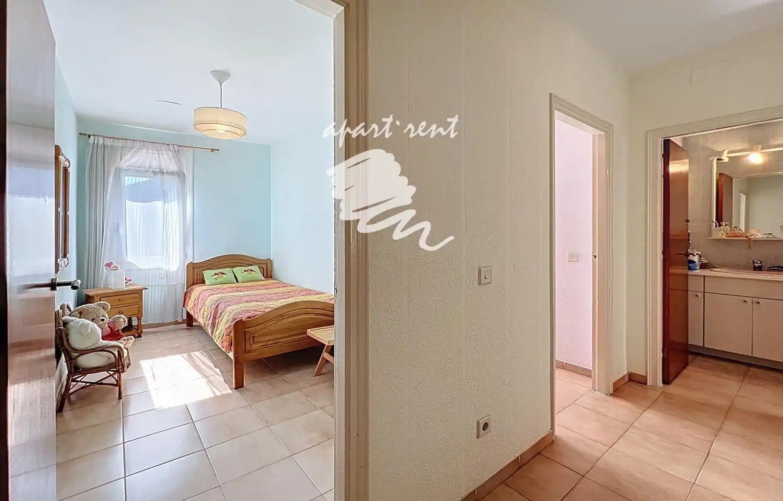 Bedroom of Flat for sale in Roses  with Terrace, Storage room and Furnished