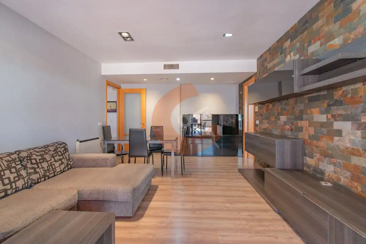 Sala de estar de Piso en venta en El Vendrell con Aire acondicionado, Calefacción y Parquet