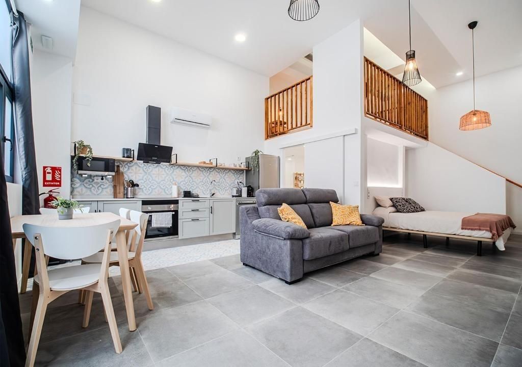 Sala d'estar de Apartament en venda en  Valencia Capital