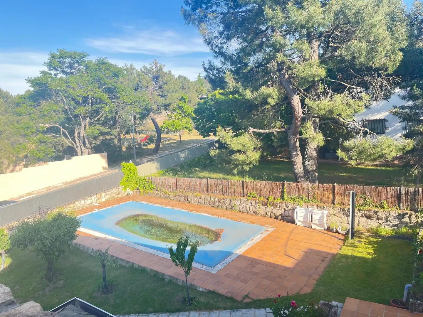 Piscina de Casa o chalet de alquiler en Becerril de la Sierra con Aire acondicionado, Calefacción y Jardín privado