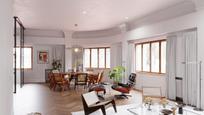 Living room of Apartment for sale in A Coruña Capital 