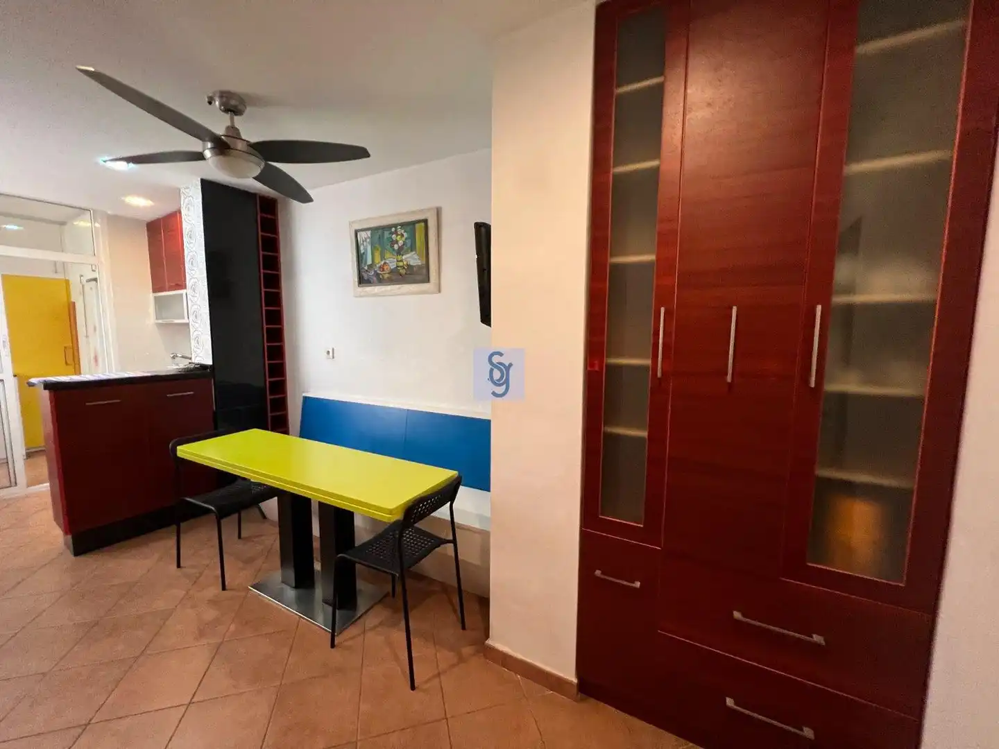 Cocina de Piso en venta en Málaga con Aire acondicionado, Amueblado y Lavadora