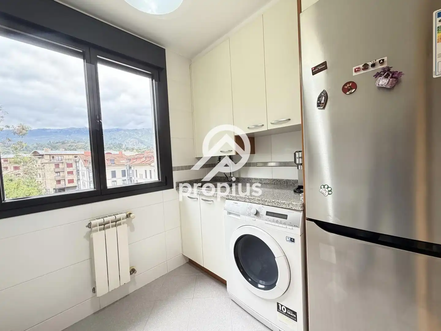 Kitchen of Flat for sale in Llanes  with Heating and Furnished