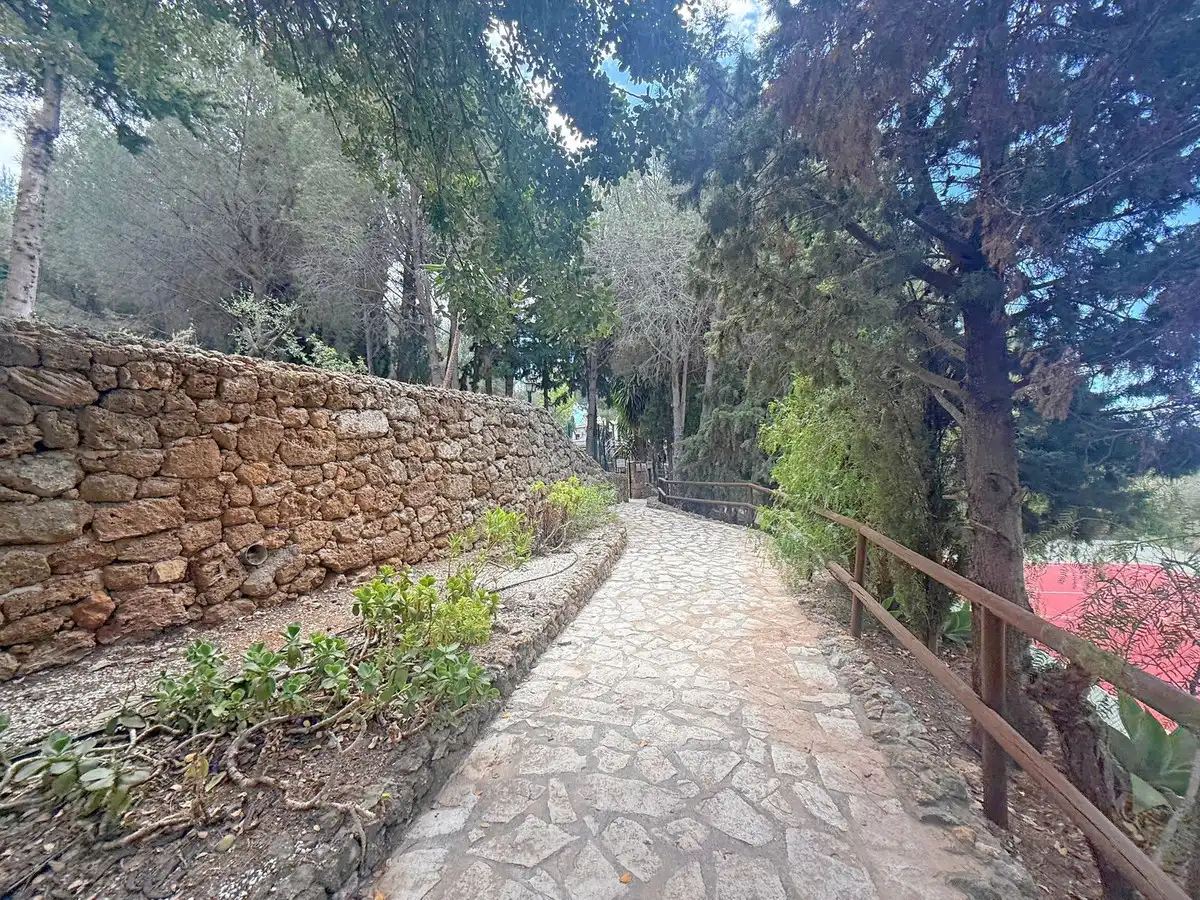 Vista exterior de Casa adosada en venta en Mijas con Aire acondicionado, Calefacción y Jardín privado