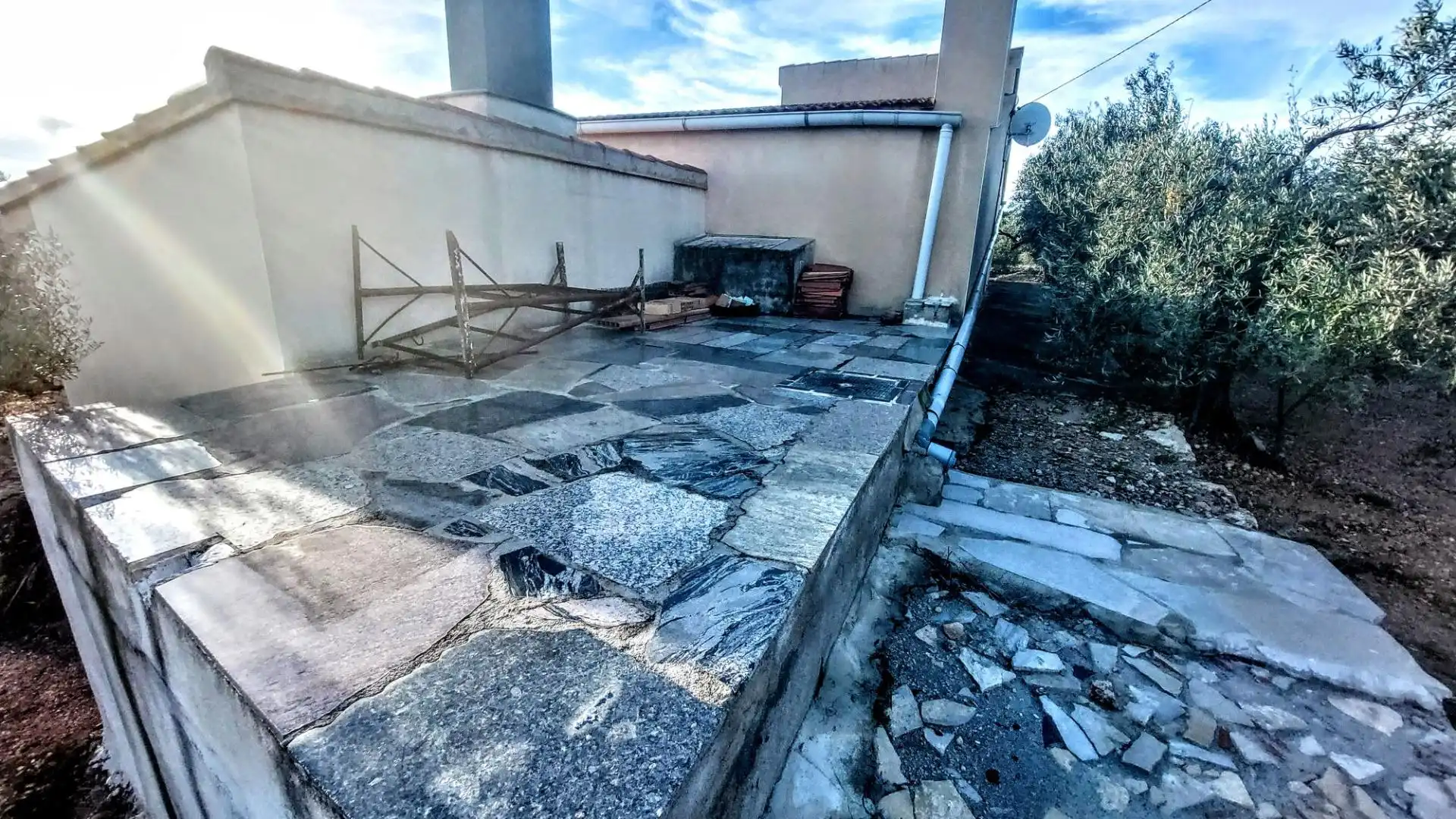 Terrassa de Finca rústica en venda en L'Ametlla de Mar  amb Jardí privat, Terrassa i Moblat