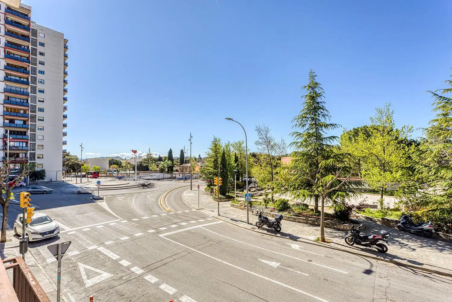 Vista exterior de Piso en venta en Igualada con Calefacción, Terraza y Trastero