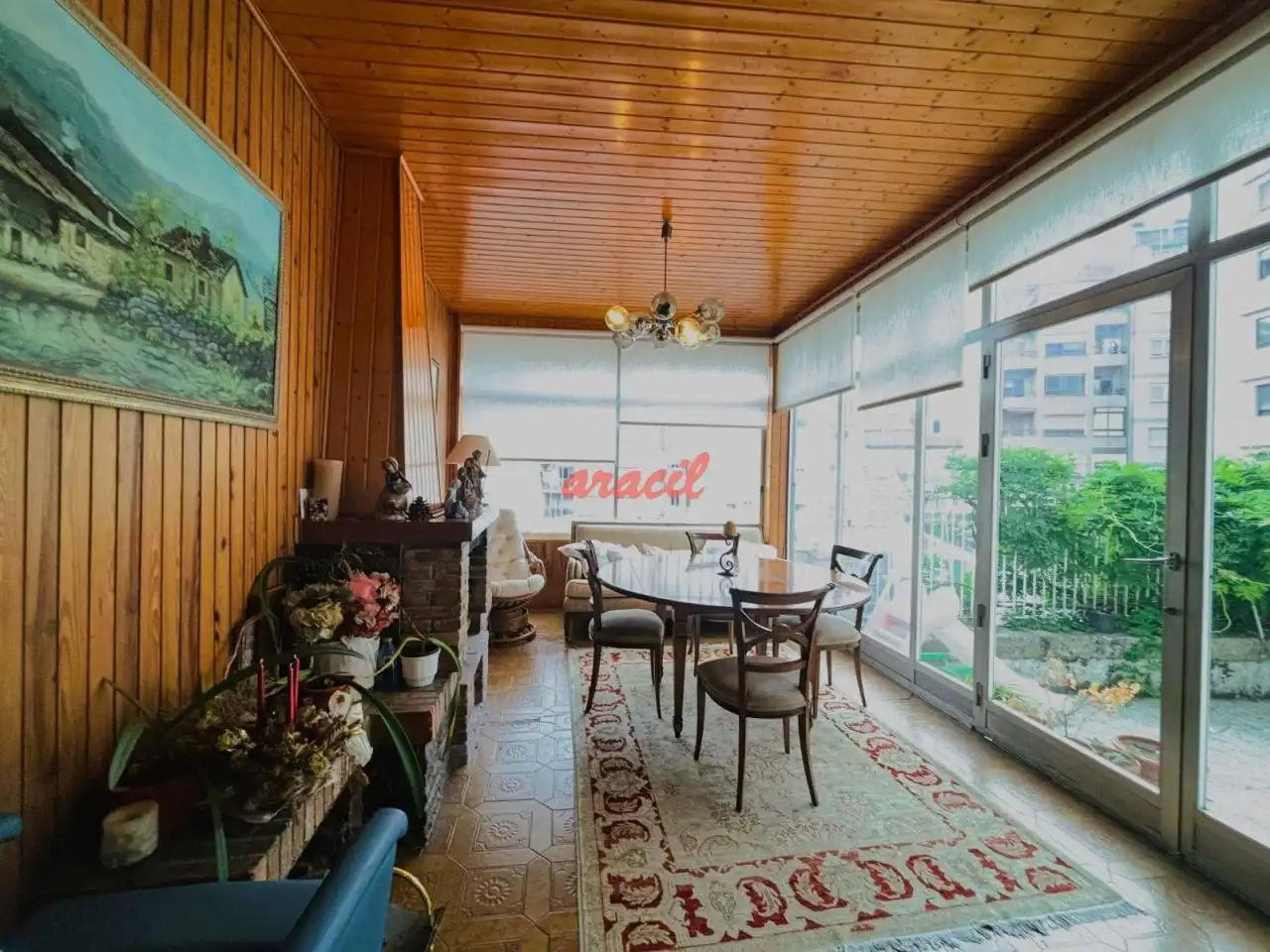 Living room of Houses for sale in Ourense Capital   with Heating, Private garden and Terrace
