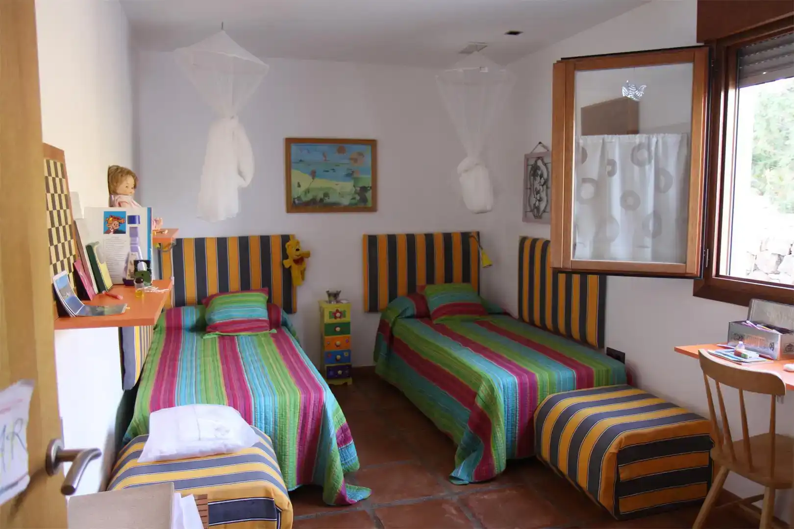 Habitación de Casa o chalet de alquiler en Níjar con Aire acondicionado, Jardín privado y Piscina