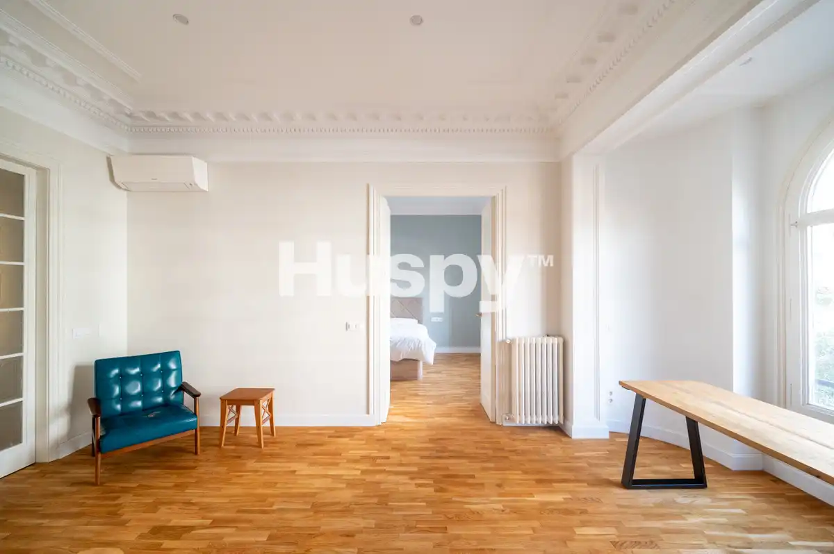 Bedroom of Flat for rent in Barcelona  with Air Conditioner, Heating and Furnished