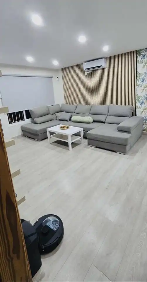 Sala de estar de Casa o chalet de alquiler en Telde con Aire acondicionado, Jardín privado y Terraza