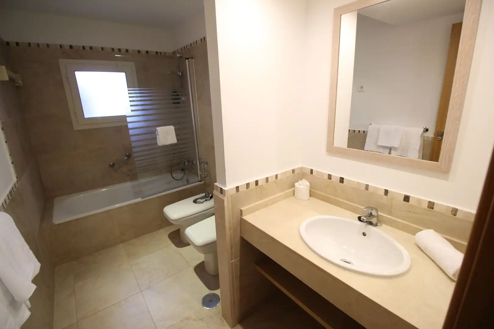 Bathroom of Apartments for sale in Manilva  with Air Conditioner, Heating and Terrace