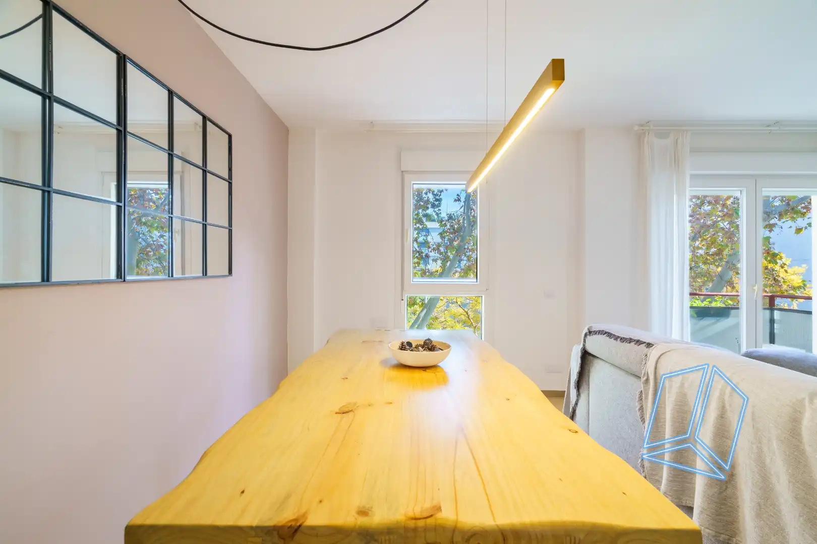 Dining room of Flat for sale in Barcelona  with Furnished, Oven and Washing machine