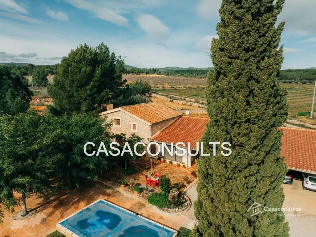 Vista exterior de Finca rústica en venda en Useras /  Les Useres amb Calefacció, Jardí privat i Terrassa