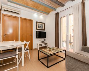 Living room of Flat to rent in  Barcelona Capital  with Air Conditioner, Heating and Terrace