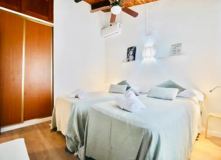 Bedroom of Houses for rent in Dénia  with Air Conditioner, Heating and Private garden