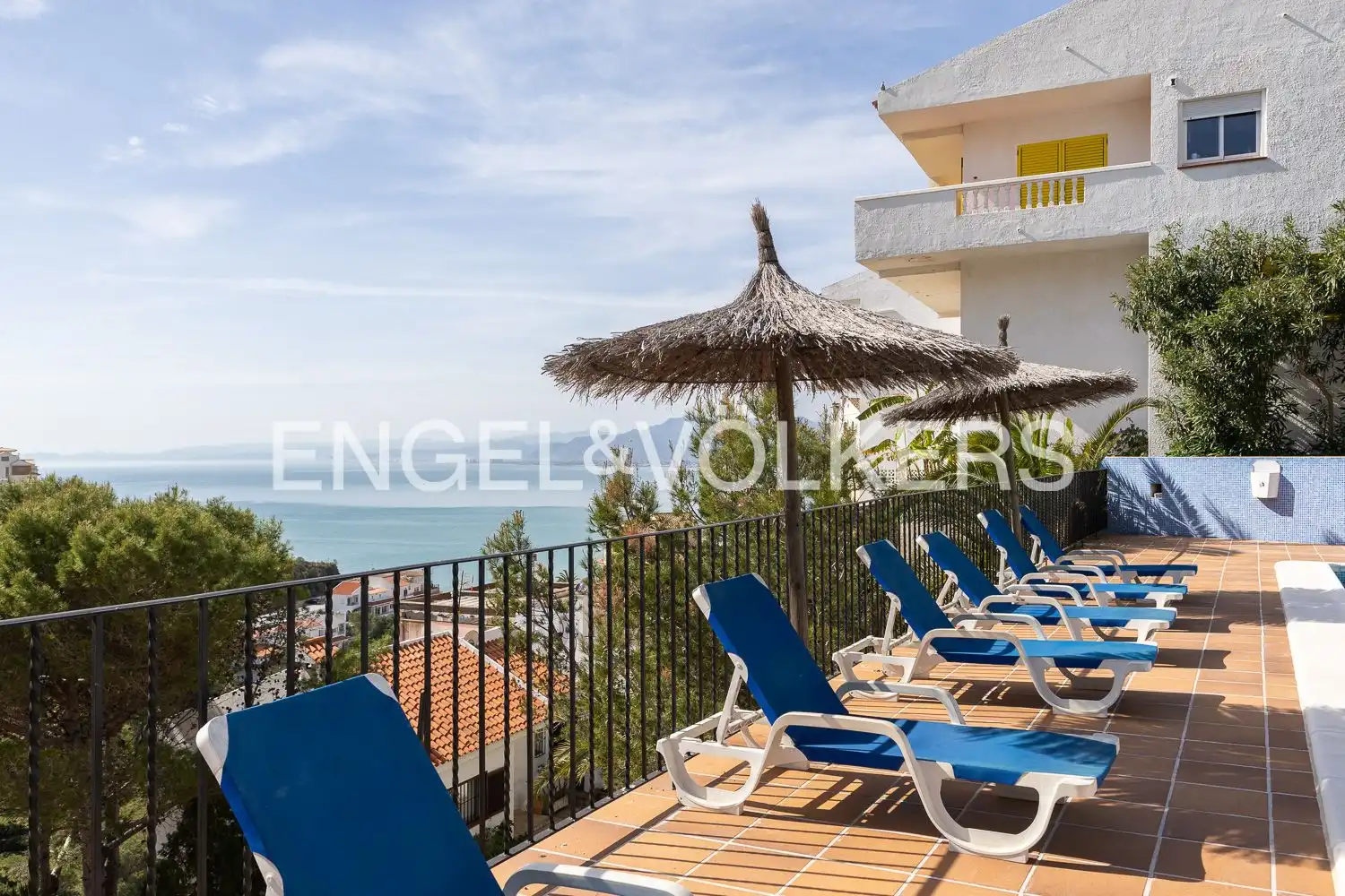 Terraza de Ático de alquiler en Cullera con Aire acondicionado, Calefacción y Parquet