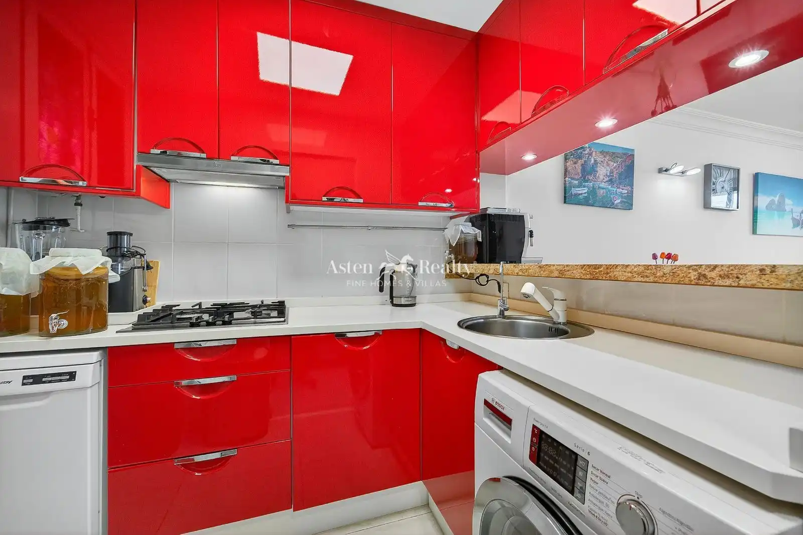 Cuina de Apartament en venda en Arona amb Aire condicionat, Terrassa i Piscina