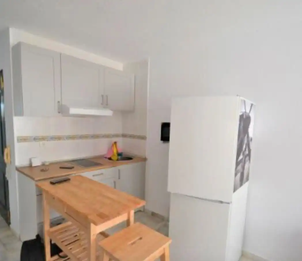 Cocina de Piso de alquiler en Estepona con Terraza, Amueblado y Horno