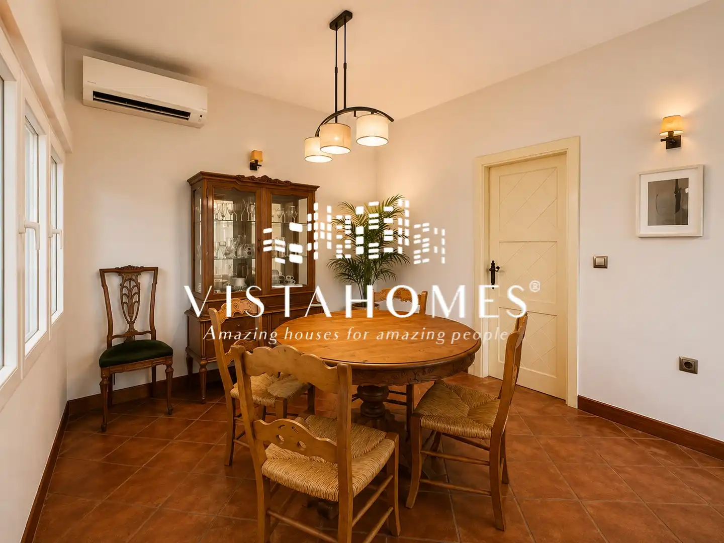 Comedor de Casa o chalet en venta en San Agustín del Guadalix con Aire acondicionado, Calefacción y Jardín privado