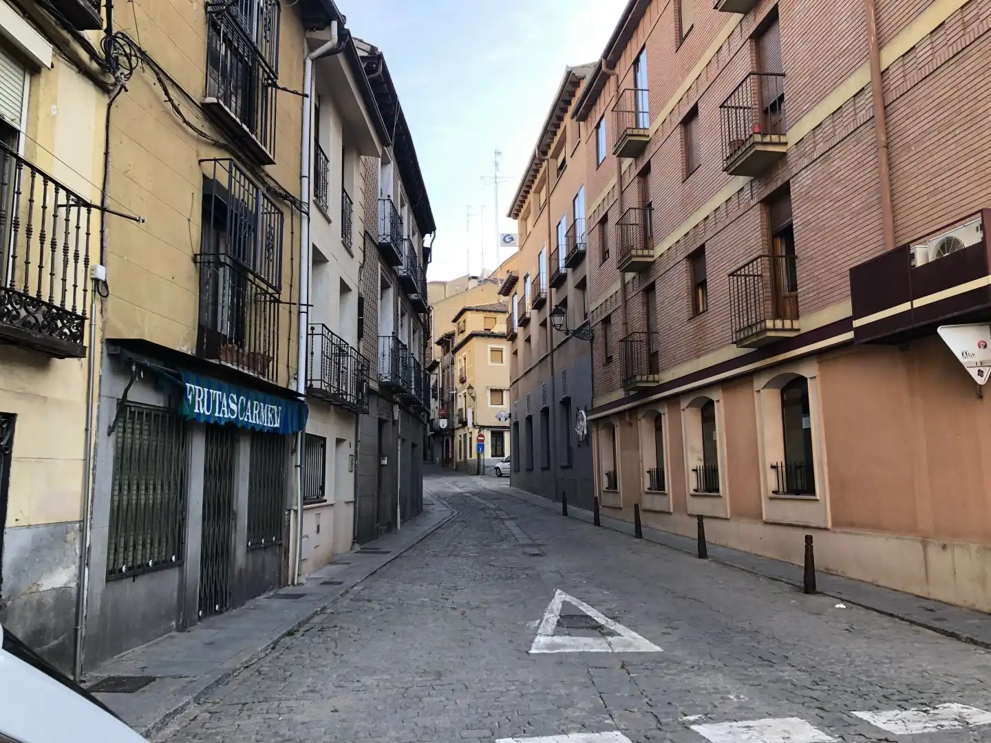 Vista exterior de Dúplex en venta en Segovia con Calefacción y Amueblado