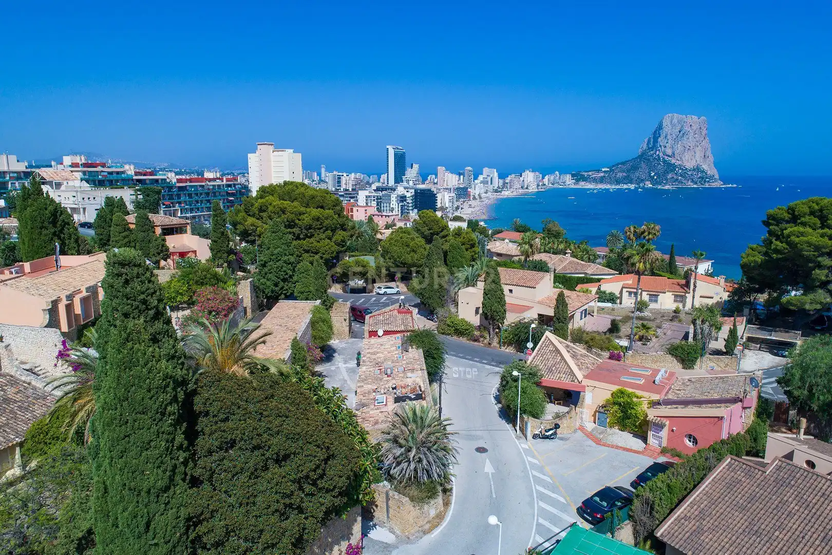 Außenansicht von Geschaftsraum zur Miete in Calpe / Calp mit Klimaanlage, Möbliert und Internet