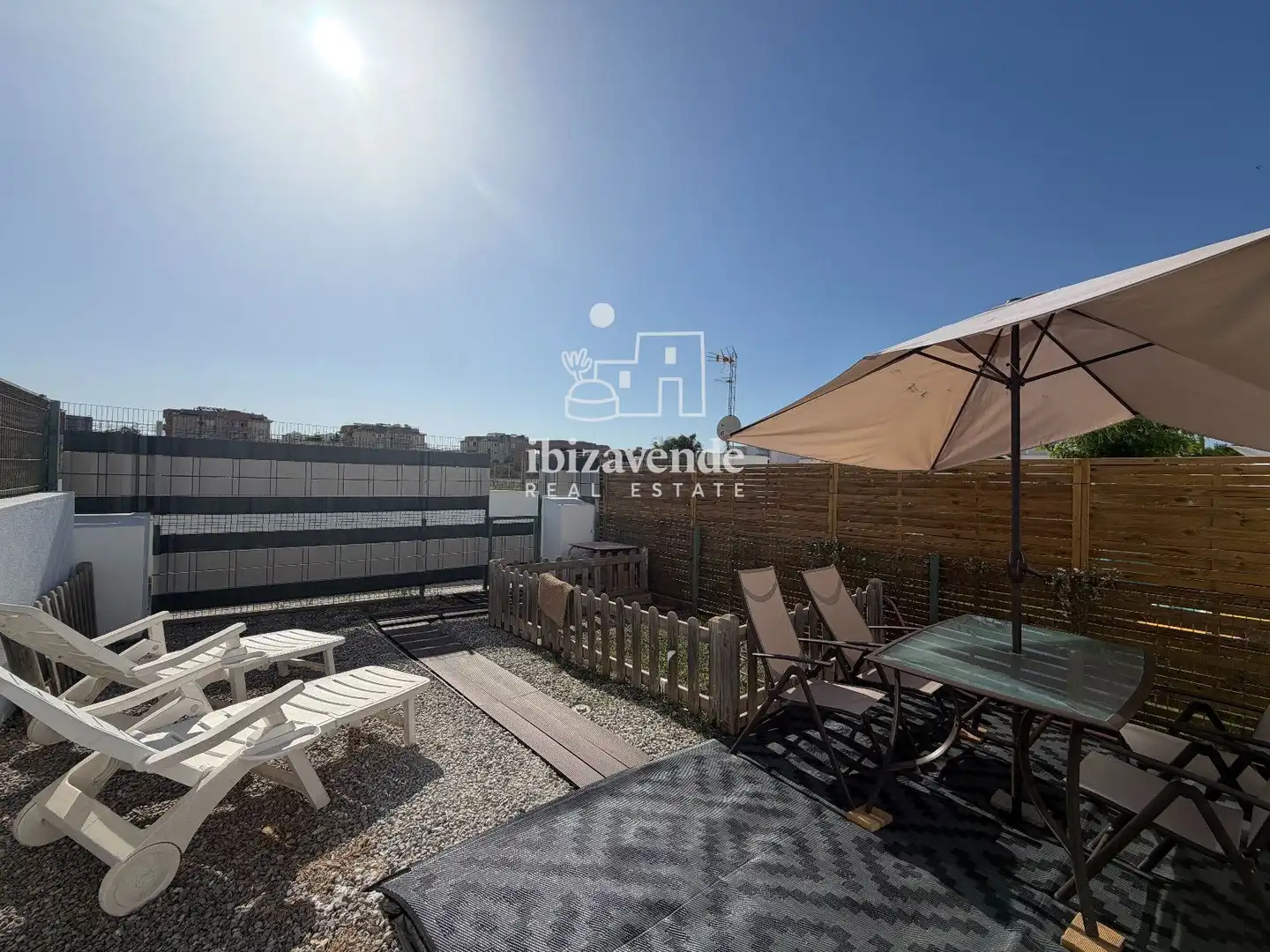 Terraza de Casa adosada de alquiler en Sant Josep de sa Talaia con Aire acondicionado, Calefacción y Terraza