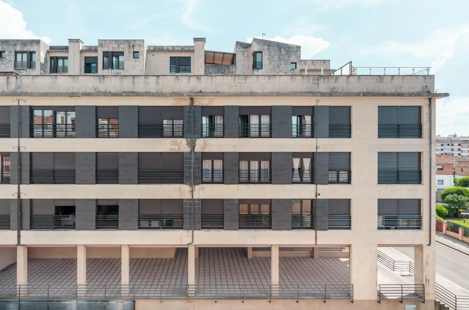 Vista exterior de Piso en venta en Siero con Calefacción, Parquet y Trastero