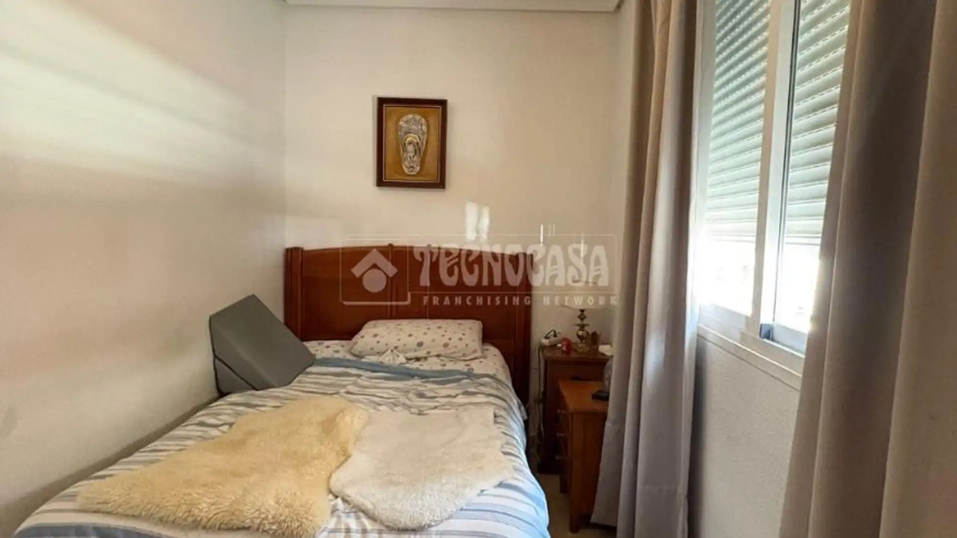 Bedroom of Flat for sale in  Madrid Capital  with Heating and Storage room