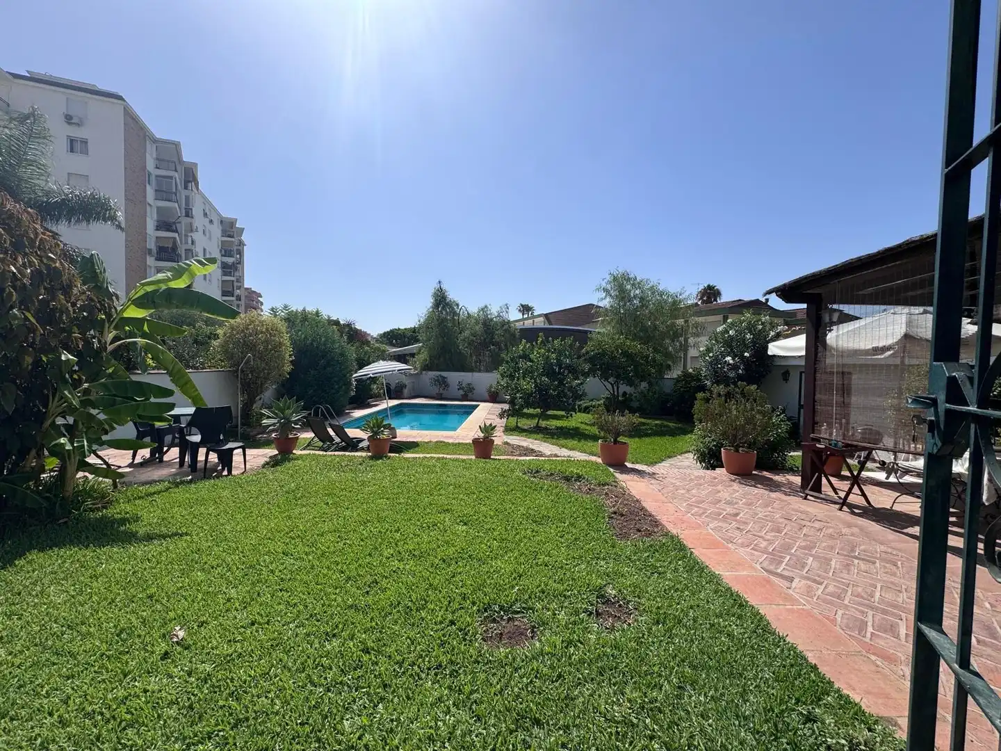 Jardí de Casa o xalet de lloguer en Fuengirola amb Aire condicionat, Jardí privat i Terrassa