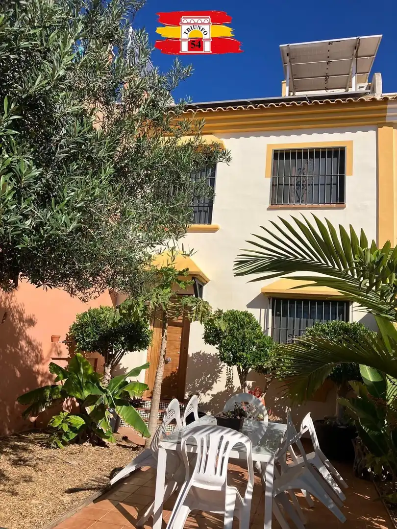Vista exterior de Casa o chalet en venta en San Javier con Aire acondicionado, Jardín privado y Amueblado