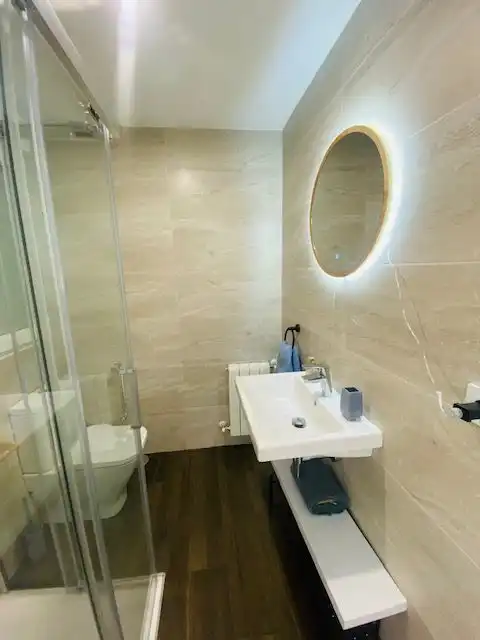 Baño de Piso de alquiler en Albacete con Aire acondicionado, Calefacción y Amueblado