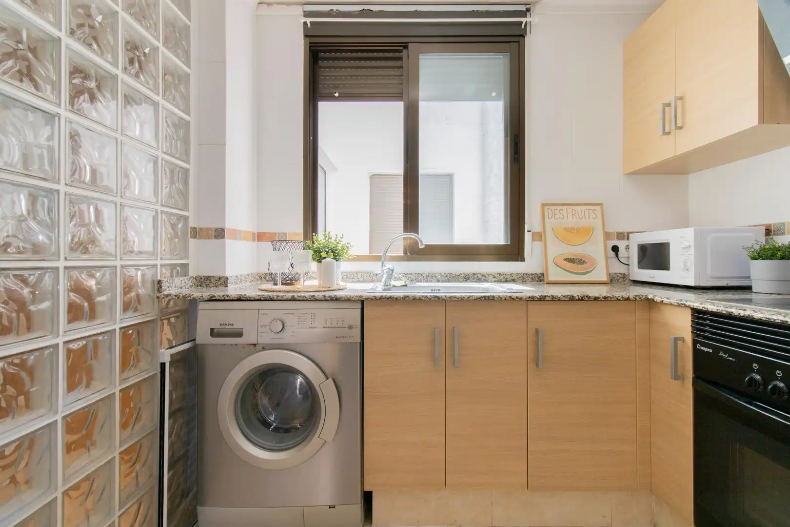 Cocina de Apartamento en venta en Estivella con Amueblado y Balcón