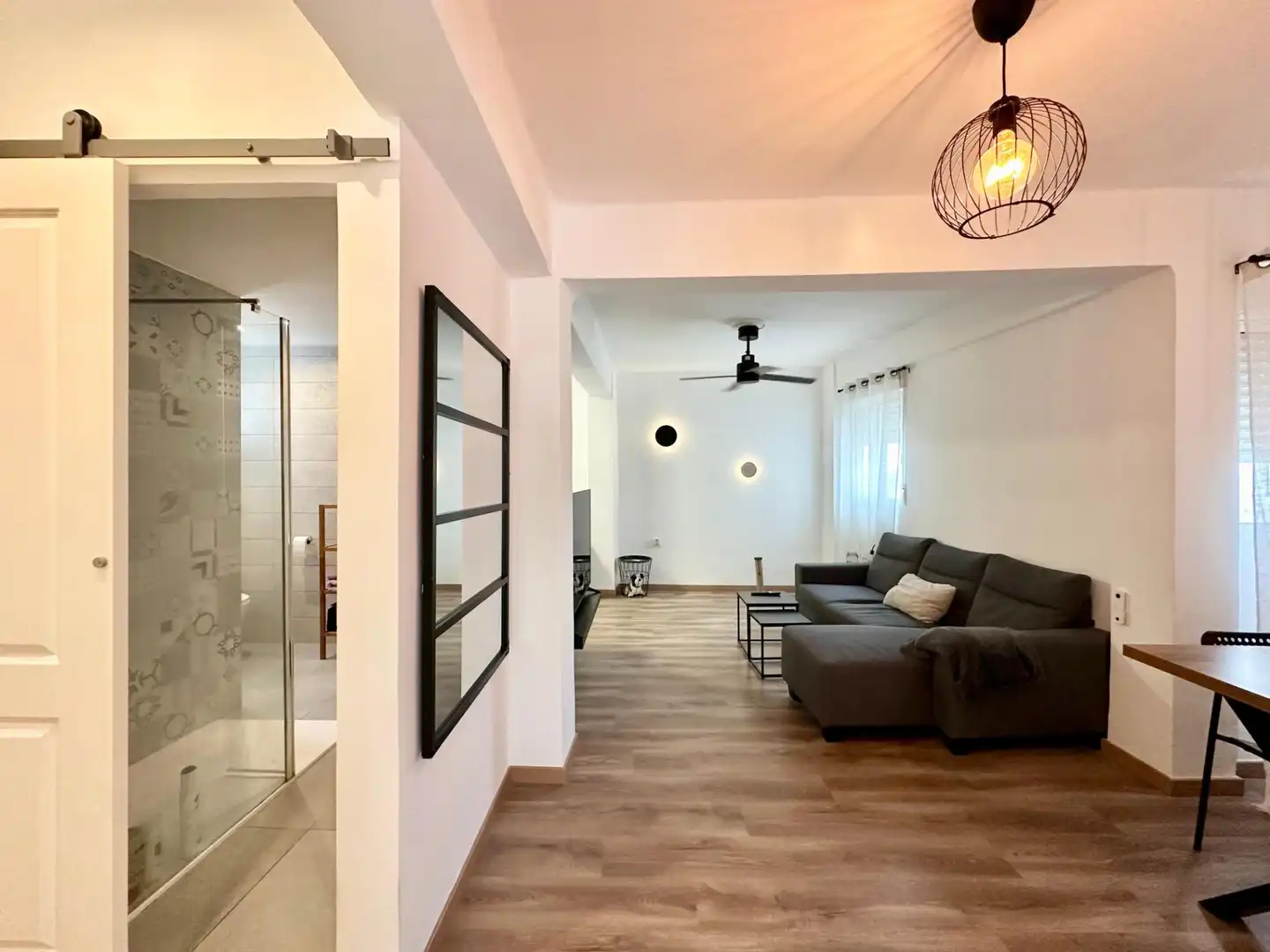 Living room of Flat for sale in La Pobla Llarga, Valencia