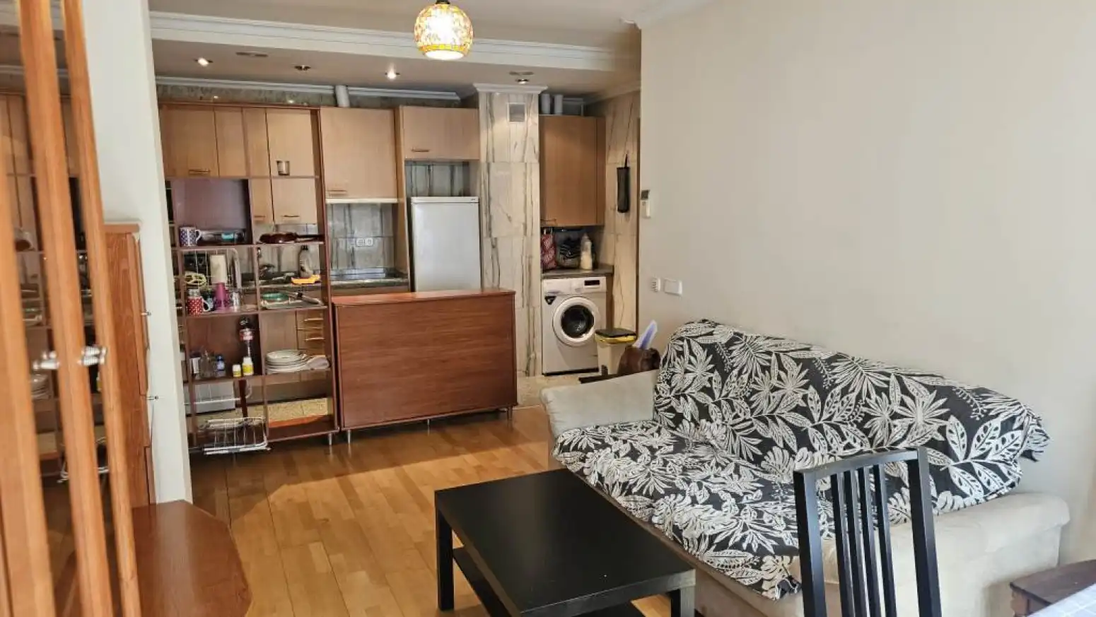 Living room of Flat for rent in Salamanca  with Heating and Furnished