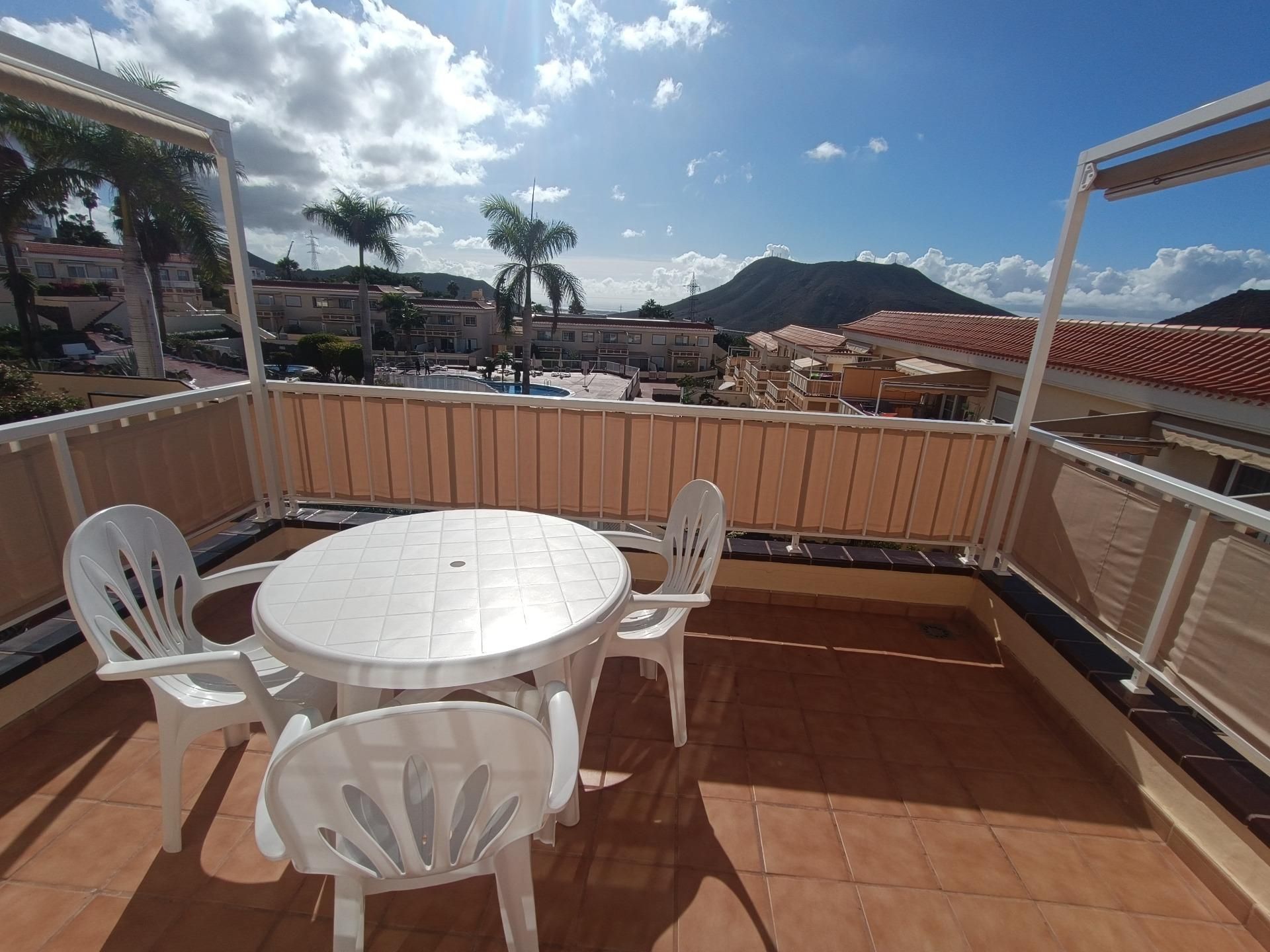 Terrace of Attic for sale in Arona  with Private garden, Terrace and Community pool