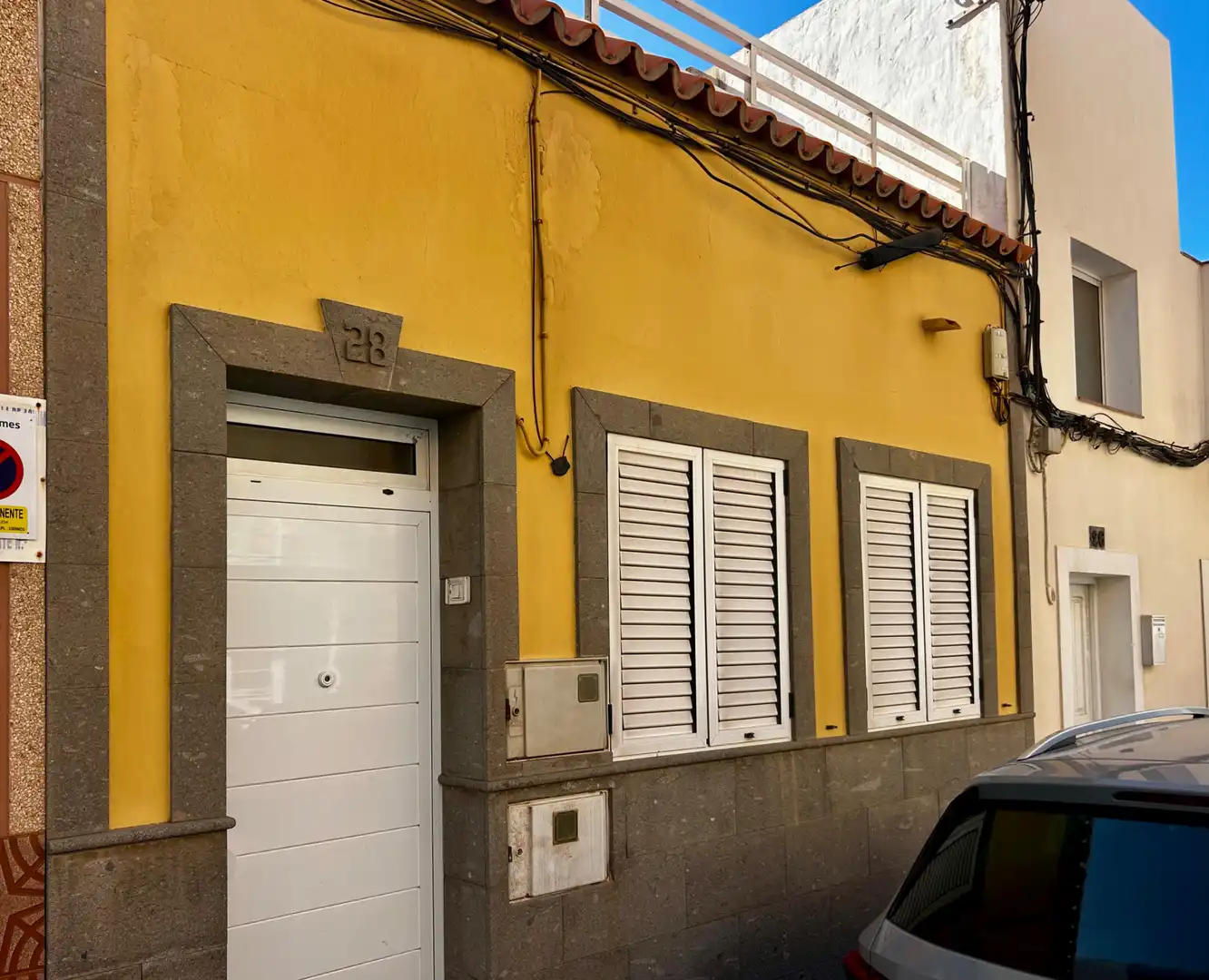 Exterior view of Detached homes for sale in Agüimes  with Air Conditioner, Terrace and Storage room