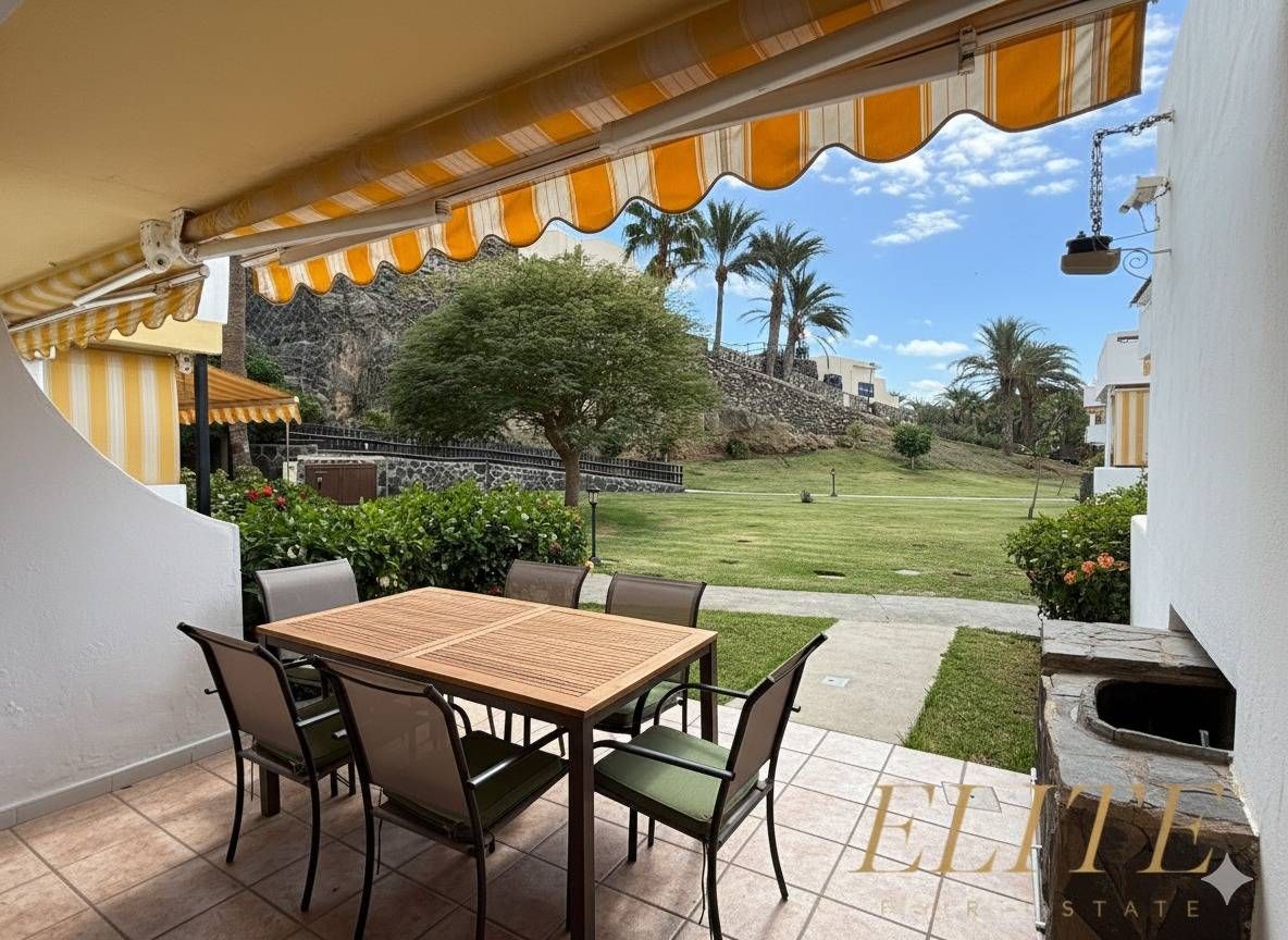 Terrace of Single-family semi-detached to rent in San Bartolomé de Tirajana  with Air Conditioner, Private garden and Terrace