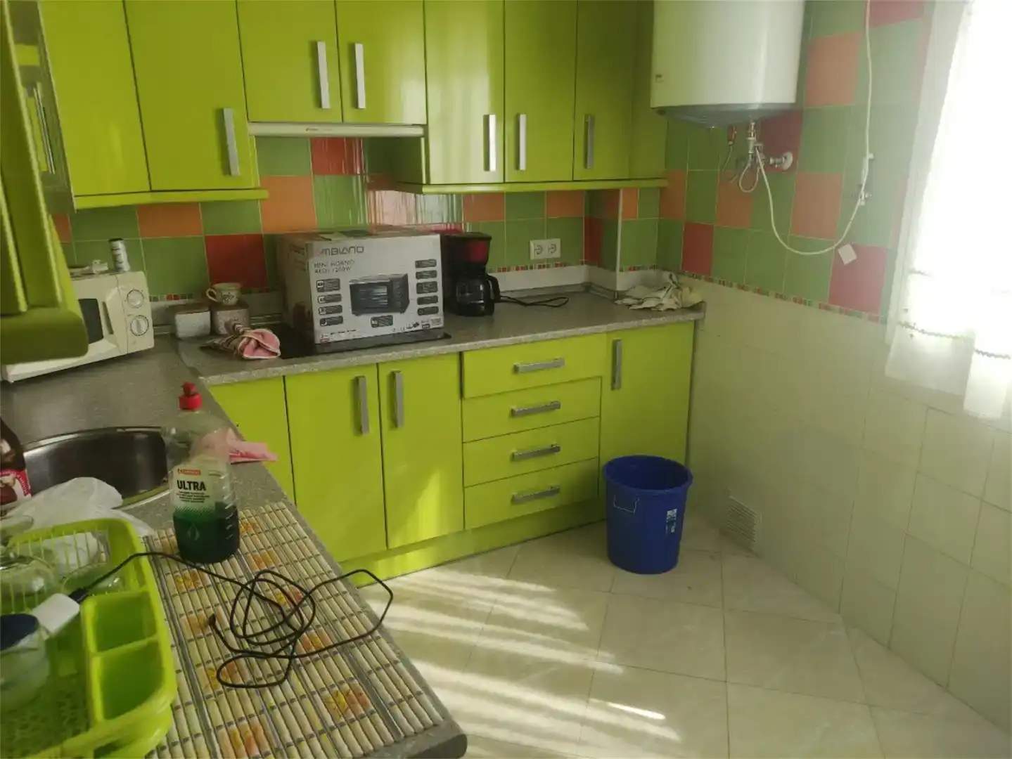 Cuina de Dúplex de lloguer en Badajoz Capital amb Aire condicionat i Balcó