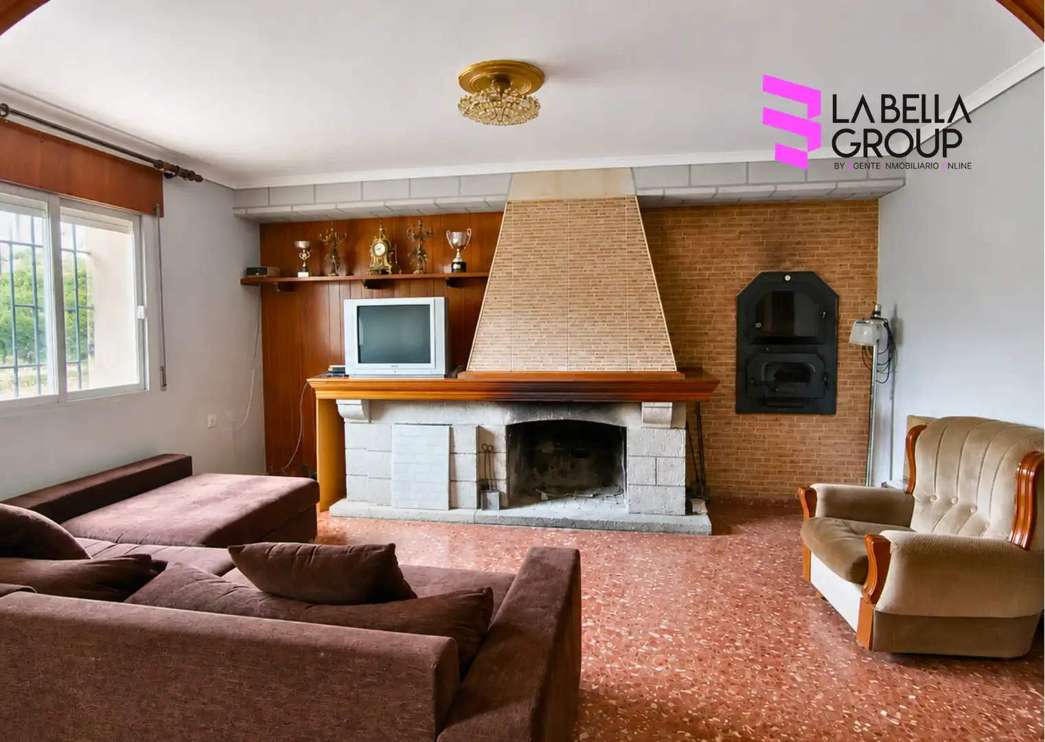 Sala de estar de Casa o chalet en venta en Casas de Lázaro con Jardín privado, Terraza y Trastero