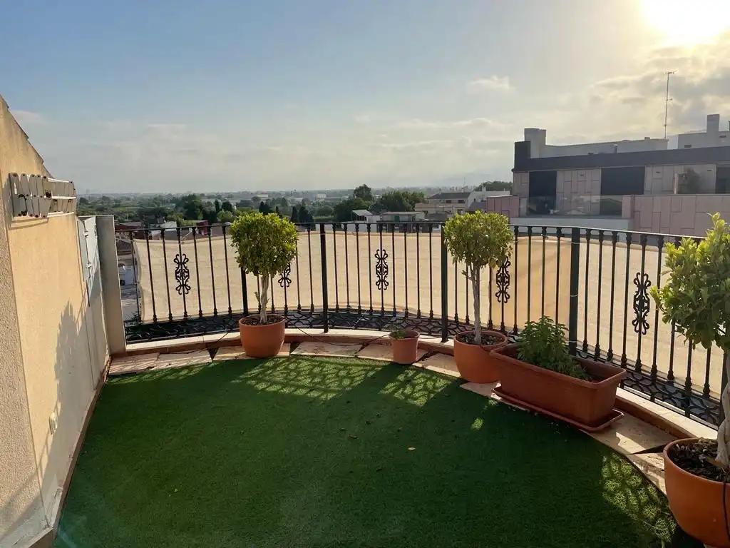 Terraza de Ático de alquiler en Murcia con Aire acondicionado, Calefacción y Terraza