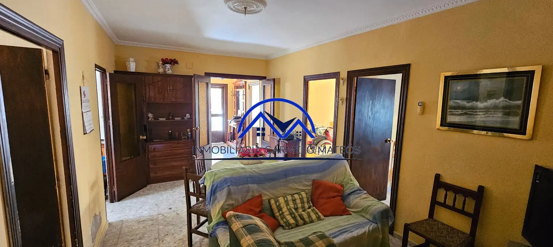 Sala de estar de Casa o chalet en venta en Sanlúcar de Barrameda con Aire acondicionado y Trastero
