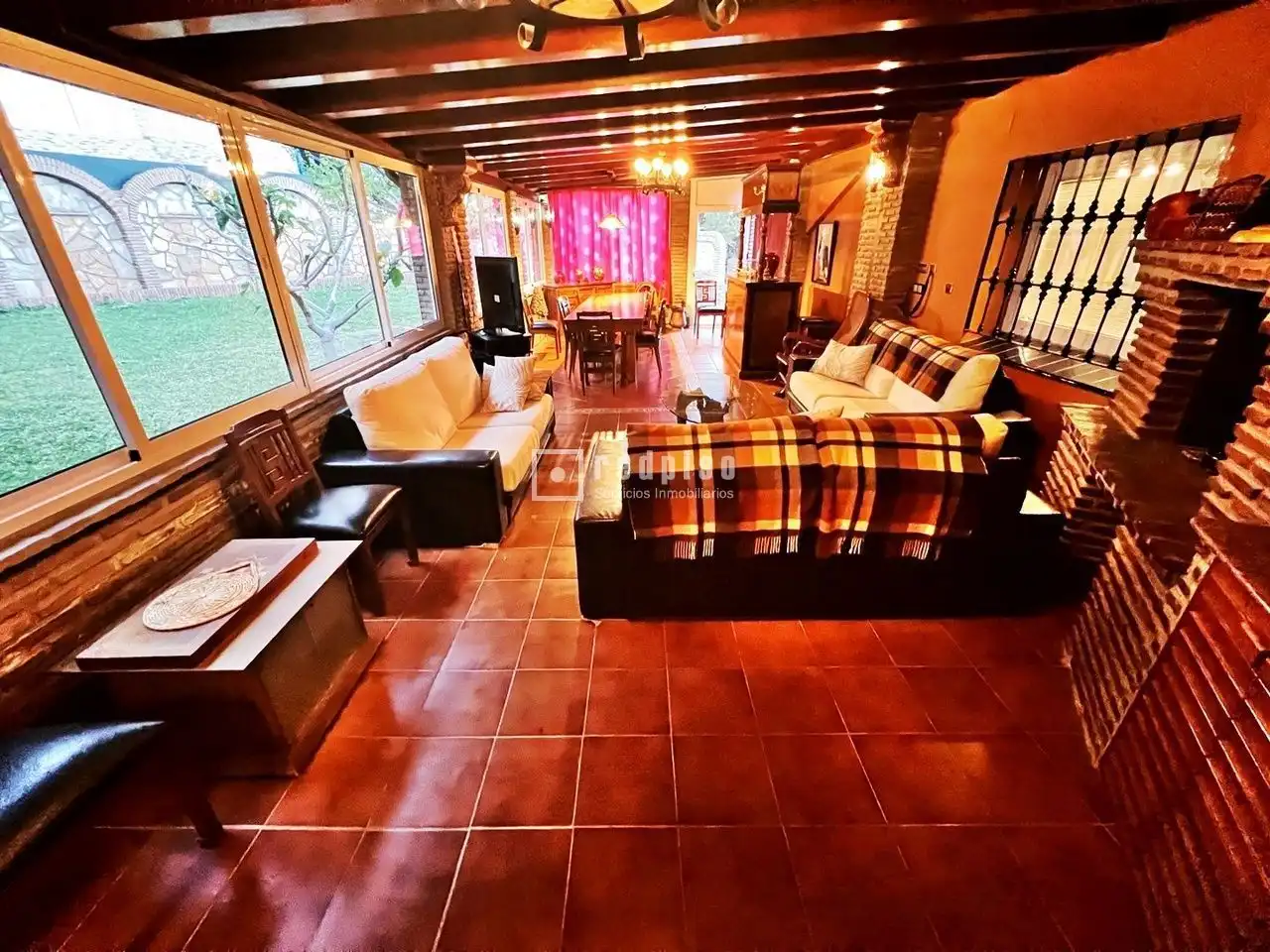 Living room of Houses for rent in Málaga  with Air Conditioner, Heating and Private garden