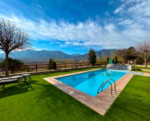 Swimming pool of House or chalet for sale in Sant Julià del Llor i Bonmatí  with Air Conditioner, Terrace and Swimming Pool