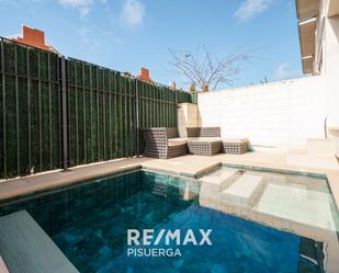 Swimming pool of House or chalet for sale in Valladolid Capital  with Air Conditioner, Heating and Terrace